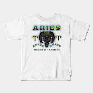 Aries 1a Maroon Kids T-Shirt